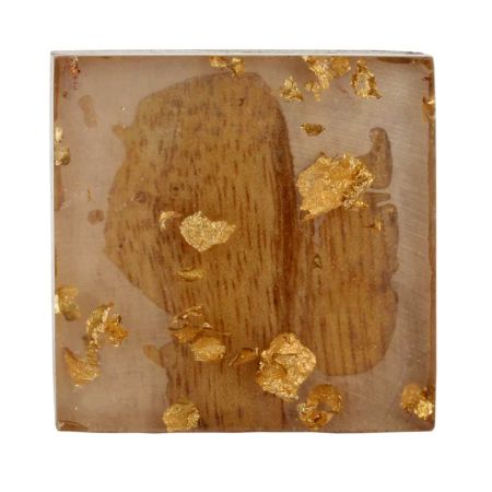 Square Wooden Resin Drawer knobs